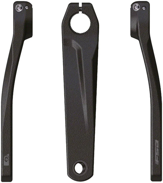 Full Speed Ahead CK-752 Shimano STEPS Ebike Crank Arm Set - 165mm Hollowtech II BLK - Bicycle Warehouse