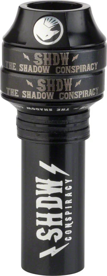 Stacked Mid Bottom Bracket Black 19mm - Bicycle Warehouse