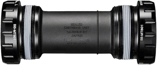 Deore XT BB-MT801 English Bottom Bracket - English BSA 68/73mm Fits Hollowtech II Spindle BLK - Bicycle Warehouse