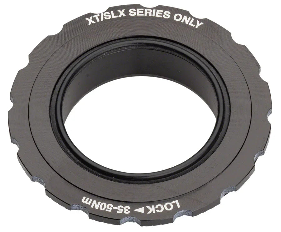 XT FC-M8100 Crank Lock Ring and Washer - Bicycle Warehouse