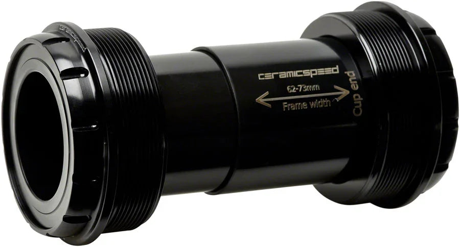 T47/73 Bottom Bracket - SRAM DUB MTB Coated Races Black - Bicycle Warehouse