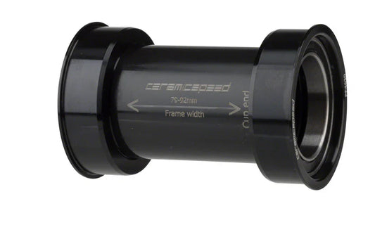 PF4630 Bottom Bracket - PF30/BBright/386EVO 30mm Spindle Black - Bicycle Warehouse