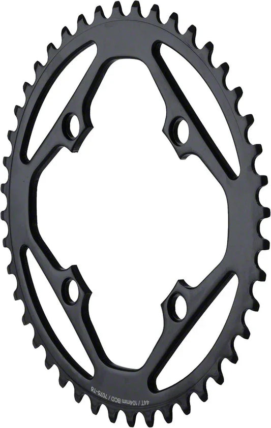 Chainring - 42T 104mm BCD Outer Black - Bicycle Warehouse