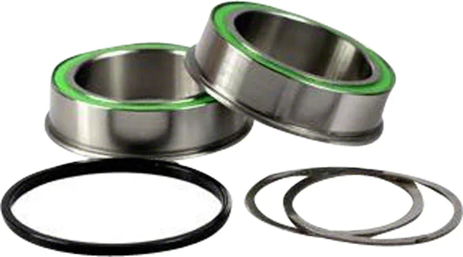 PressFit 41 Bottom Bracket - For 30mm Spindle Stainless Black - Bicycle Warehouse