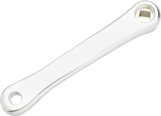 RD2 175mm Left Arm Square Silver - Bicycle Warehouse