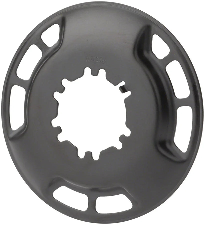 Full Speed Ahead Ebike Chainring Guard Bosch Gen 2 - Fits 15-17t ISIS Steel BLK - Bicycle Warehouse