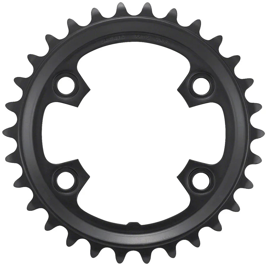 FC-RX600-10/11 Chainring - 30t 80mm BCD For 2x10 and 2x11 Black - Bicycle Warehouse
