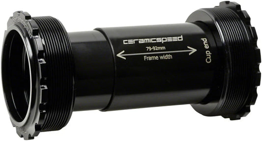 T47/86 Bottom Bracket - Campagnolo Ultra Torque Black - Bicycle Warehouse