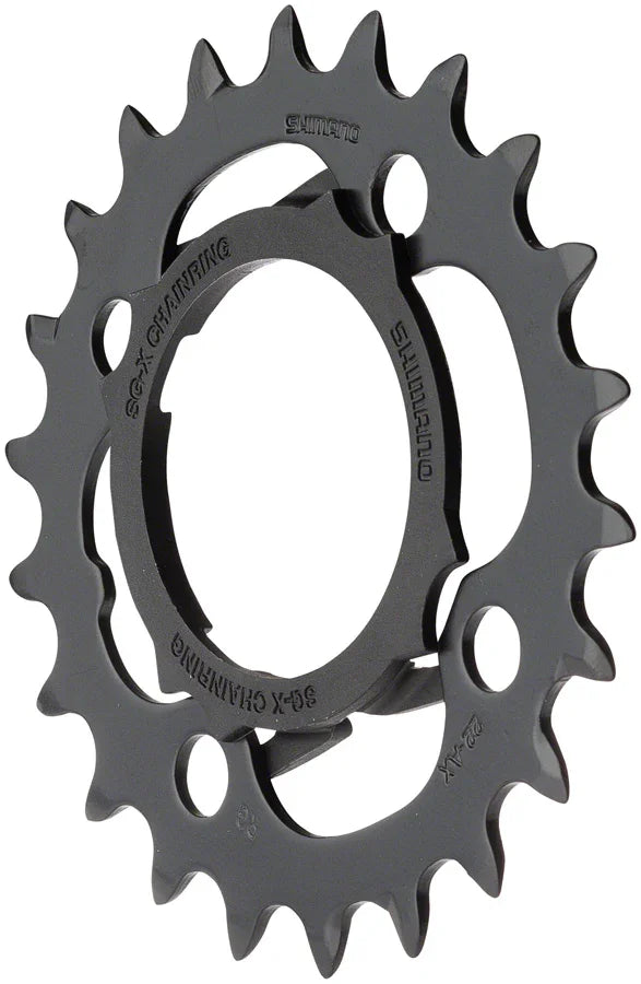 Alivio M4000 Chainring - 22t 64 BCD 4-Bolt 9-Speed Black - Bicycle Warehouse