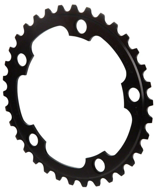 R565 Chainring - 34t 110 BCD 5-Bolt 10-Speed Black - Bicycle Warehouse