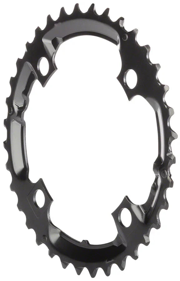 Deore M590 Chainring - 36t 104 BCD 4-Bolt 9-Speed Black - Bicycle Warehouse