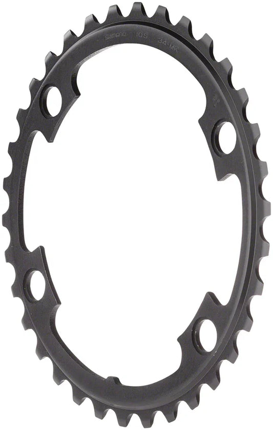 Tiagra FC-4700 Chainring - 34t 110 BCD Asymmetric Black - Bicycle Warehouse