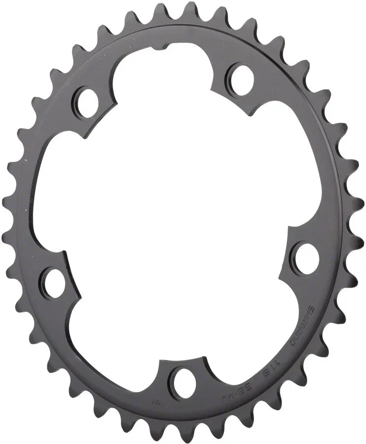 RS500 Chainring - 36t 110 BCD 5-Bolt 11-Speed Black - Bicycle Warehouse
