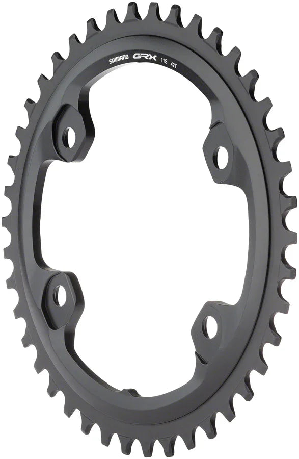 GRX RX810 Chainring - 48t 110 BCD 4-Bolt 11-Speed Black - Bicycle Warehouse