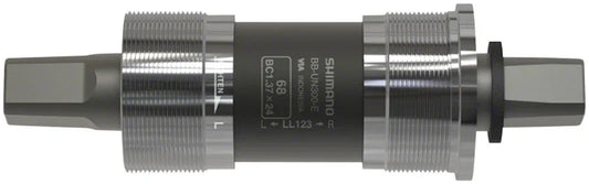BB-UN300-E Bottom Bracket - English 68 x 122.5mm Spindle Square Taper JIS For E-Type Front Derailleur - Bicycle Warehouse