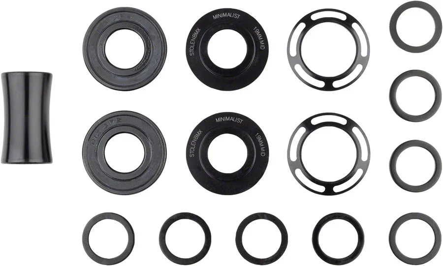 Minimalist Bottom Bracket - Mid 19mm Black - Bicycle Warehouse