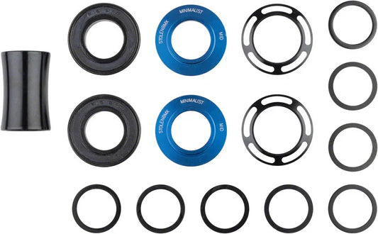 Minimalist Bottom Bracket - Mid 19mm Blue - Bicycle Warehouse
