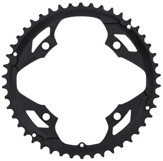 Full Speed Ahead Omega/Vero Pro Road Chainring - 46t 120mm BCD Black - Bicycle Warehouse