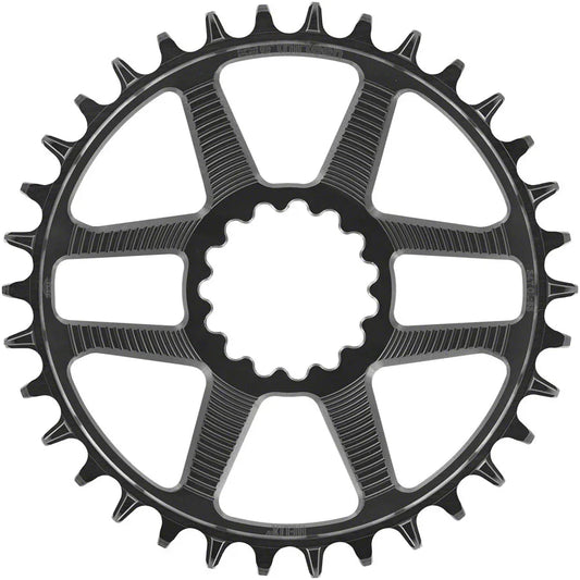 e*thirteen Helix R Chainring - 34t 11/12-Speed 52/55mm Flip Flop CL 3.5mm Offset e*thirteen DM BLK - Bicycle Warehouse