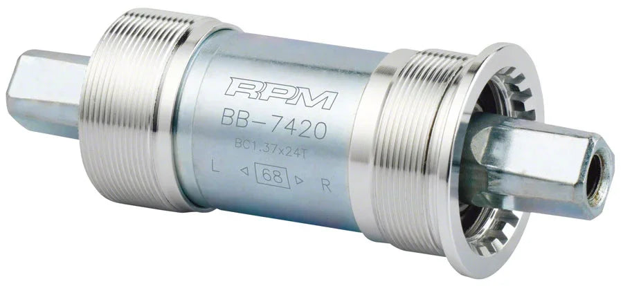 Full Speed Ahead Italian JIS Bottom Bracket - Italian 70x113mm Silver - Bicycle Warehouse