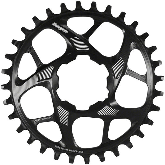 Spiderless Retainer Chainring - 28t Direct Mount R22 Black - Bicycle Warehouse