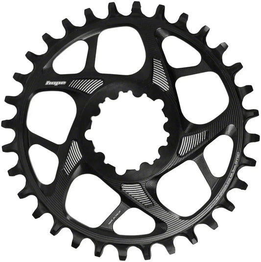 Spiderless Retainer Chainring - 30t SRAM Direct Mount 3mm Offset R22 BLK - Bicycle Warehouse