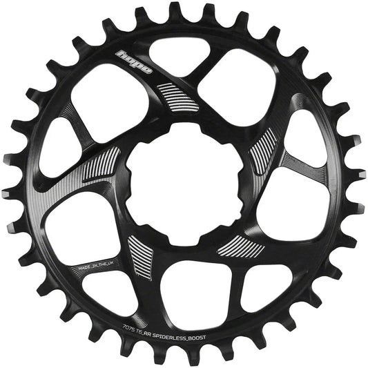 Spiderless Retainer Chainring - 36t Boost Direct Mount R22 Black - Bicycle Warehouse