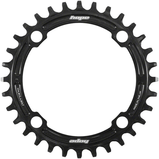 Retainer Chainring - 36t 104 BCD R22 Black - Bicycle Warehouse
