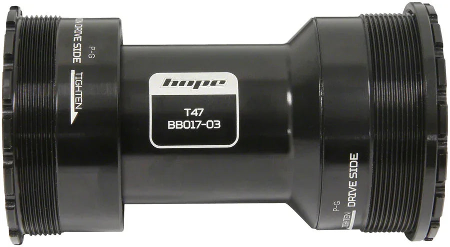 T47 Bottom Bracket Bottom Bracket - 86/92mm For 30mm Spindle Stainless BLK - Bicycle Warehouse