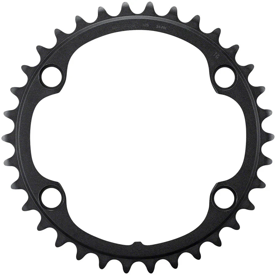 Ultegra FC-R8100 12-Speed Chainring - 34t Asymmetric 110 BCD BLK NK - Bicycle Warehouse
