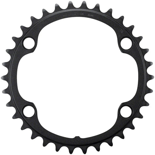 Ultegra FC-R8100 12-Speed Chainring - 34t Asymmetric 110 BCD BLK NK - Bicycle Warehouse