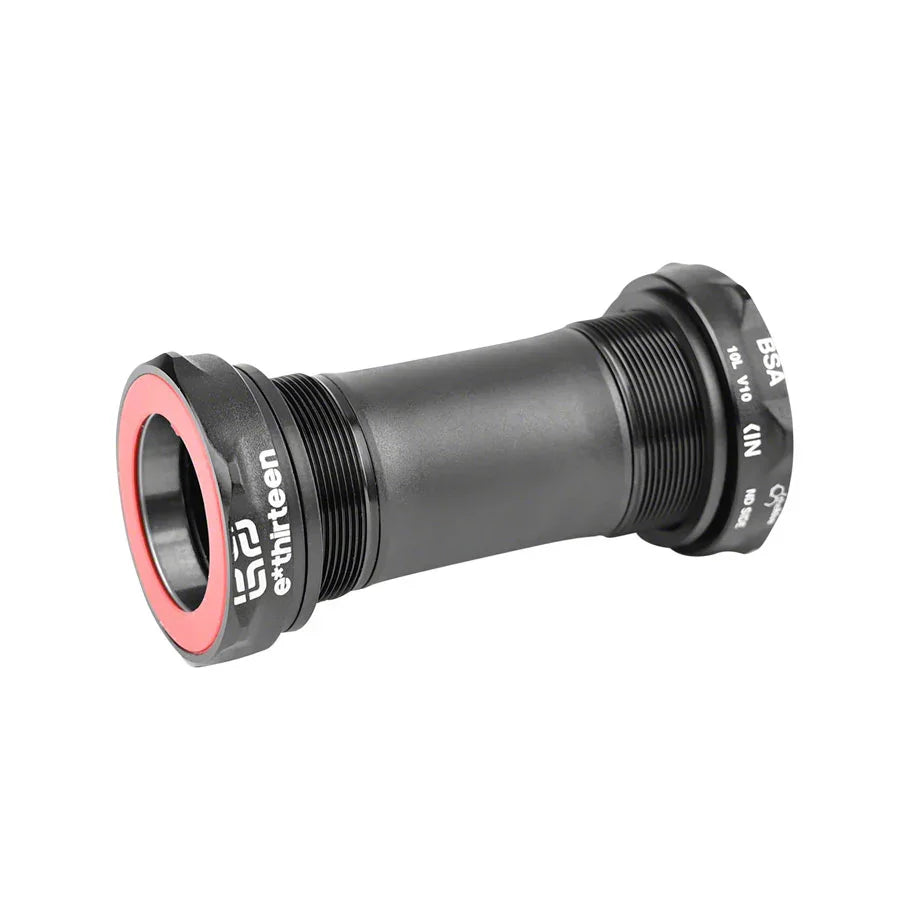 e*thirteen BSA Threaded Bottom Bracket - 68mm Road/Gravel For 30mm Spindle BLK - Bicycle Warehouse