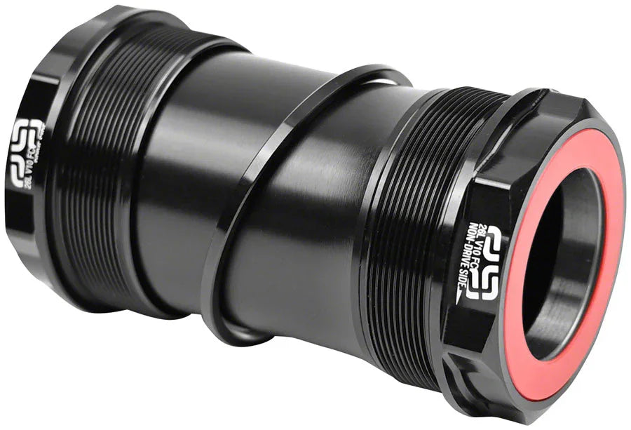 e*thirteen T47 Threaded Bottom Bracket - 68/73mm For 30mm Spindle Black - Bicycle Warehouse