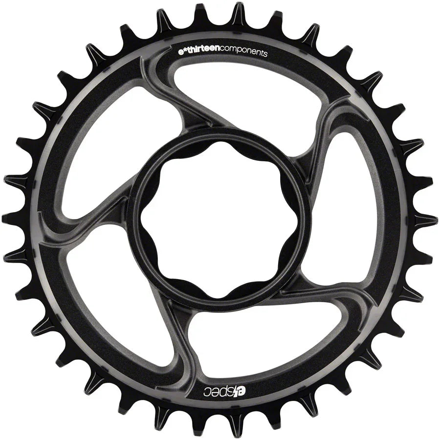e*thirteen e*spec Direct Mount Chainring - 34t 11/12 Speed For TQ CL55 Black - Bicycle Warehouse