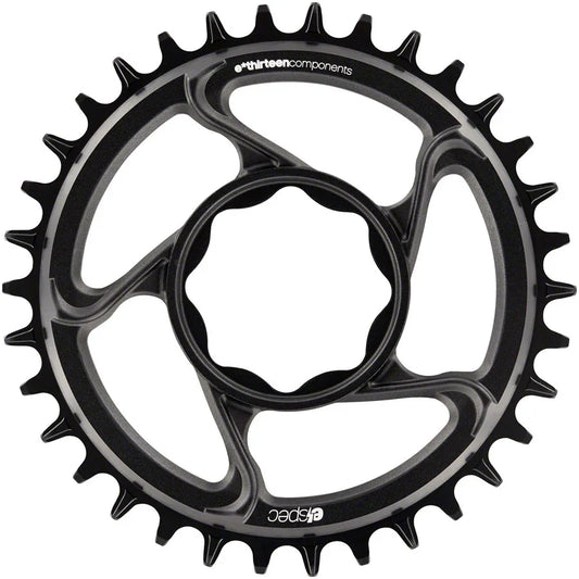 e*thirteen e*spec Direct Mount Chainring - 34t 11/12 Speed For TQ CL55 Black - Bicycle Warehouse