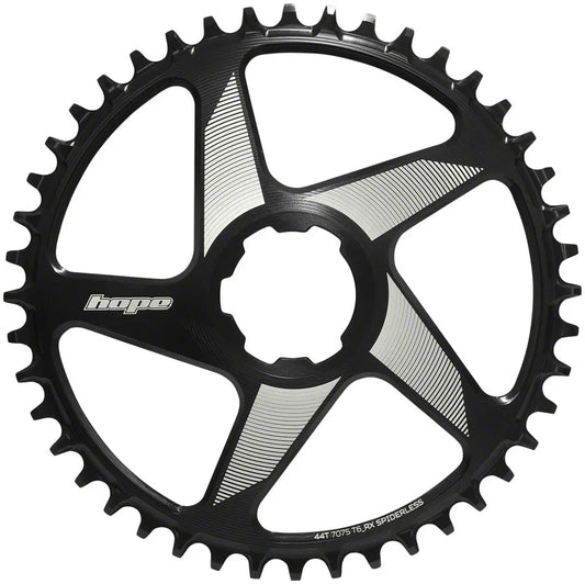 RX Spiderless Chainring - 44t Direct Mount Black - Bicycle Warehouse