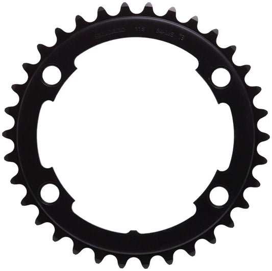 FC-RS510 Chainring - 34t Asymmetric 110mm BCD Black MS - Bicycle Warehouse