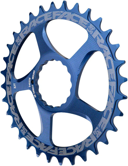 RaceFace Narrow Wide Chainring: Direct Mount CINCH 26t Blue - Bicycle Warehouse