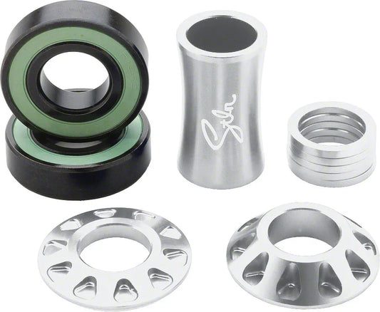 Revolver 19mm Mid Bottom Bracket Polished - Bicycle Warehouse