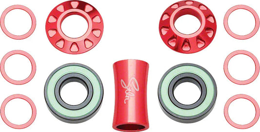 Revolver 19mm Mid Bottom Bracket Red - Bicycle Warehouse