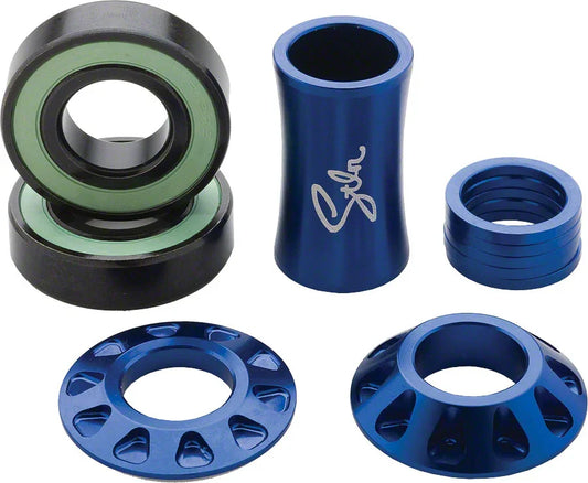 Revolver 19mm Mid Bottom Bracket Dark Blue - Bicycle Warehouse