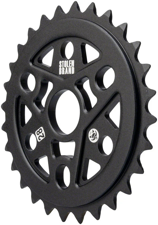 Sumo III Sprocket - 28t 6.0mm Thickness Aluminum Black - Bicycle Warehouse