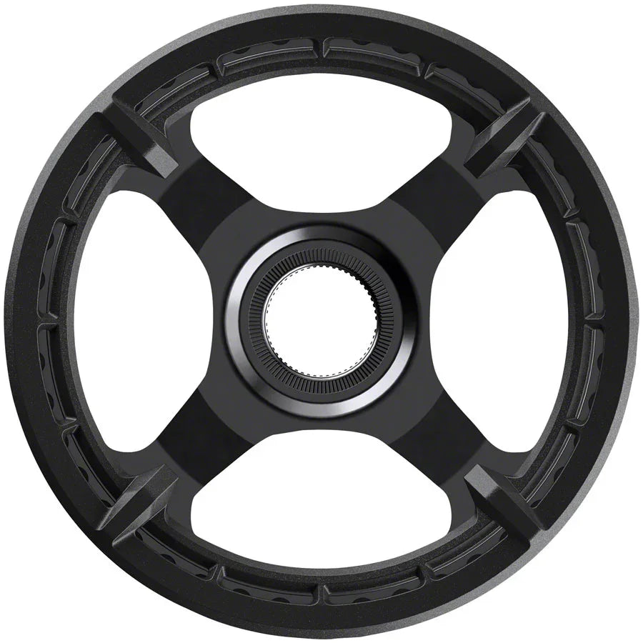 STEPS CR-ET600 Chainring - 44T Without Chainguard 50mm Chainline BLK - Bicycle Warehouse