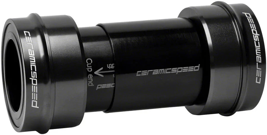 PF30 Road Bottom Bracket - DUB Road Spindle Coated Races Black - Bicycle Warehouse