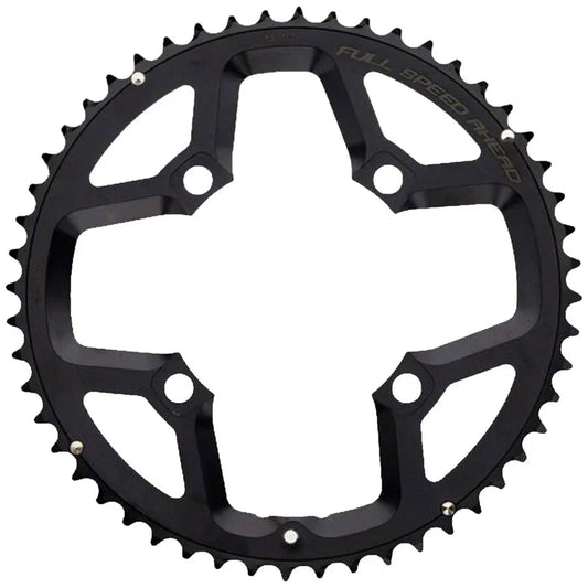 Full Speed Ahead Gossamer Pro ABS Road Chainring - 32t Inner Ring 110mm BCD 4-Bolt Aluminum N10/N11 BLK - Bicycle Warehouse