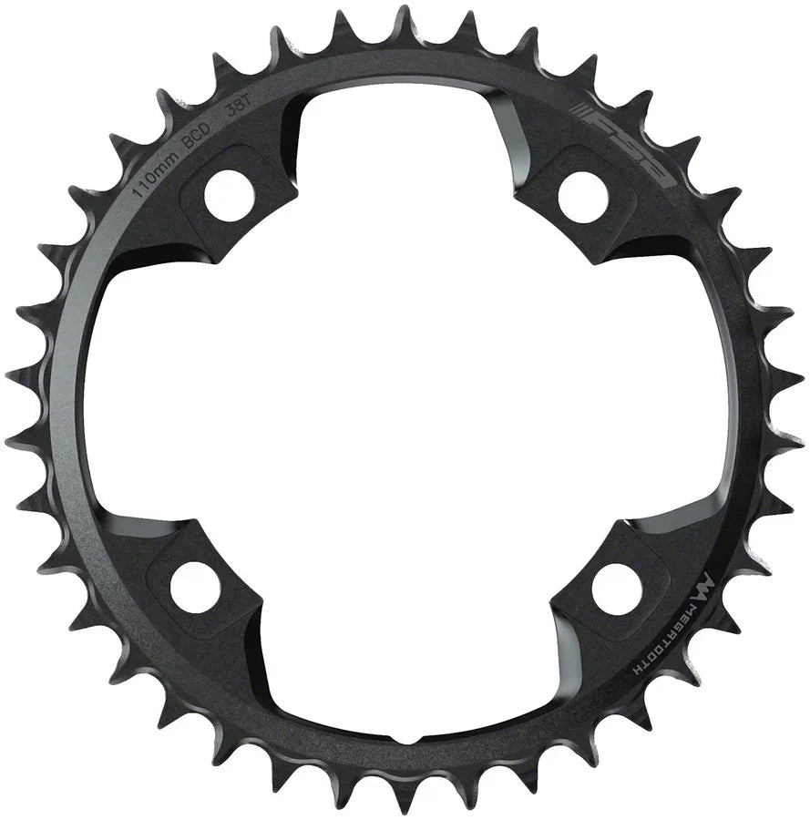 FSA Gossamer Pro MegaTooth Chainring - 38t 110 ABS BCD 4-Bolt Aluminum For 1 x 11-Speed - Bicycle Warehouse