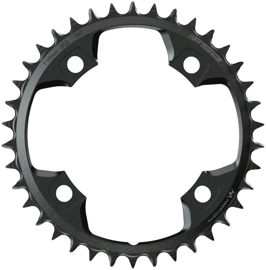 FSA Gossamer Pro MegaTooth Chainring - 38t 110 ABS BCD 4-Bolt Aluminum For 1 x 11-Speed - Bicycle Warehouse