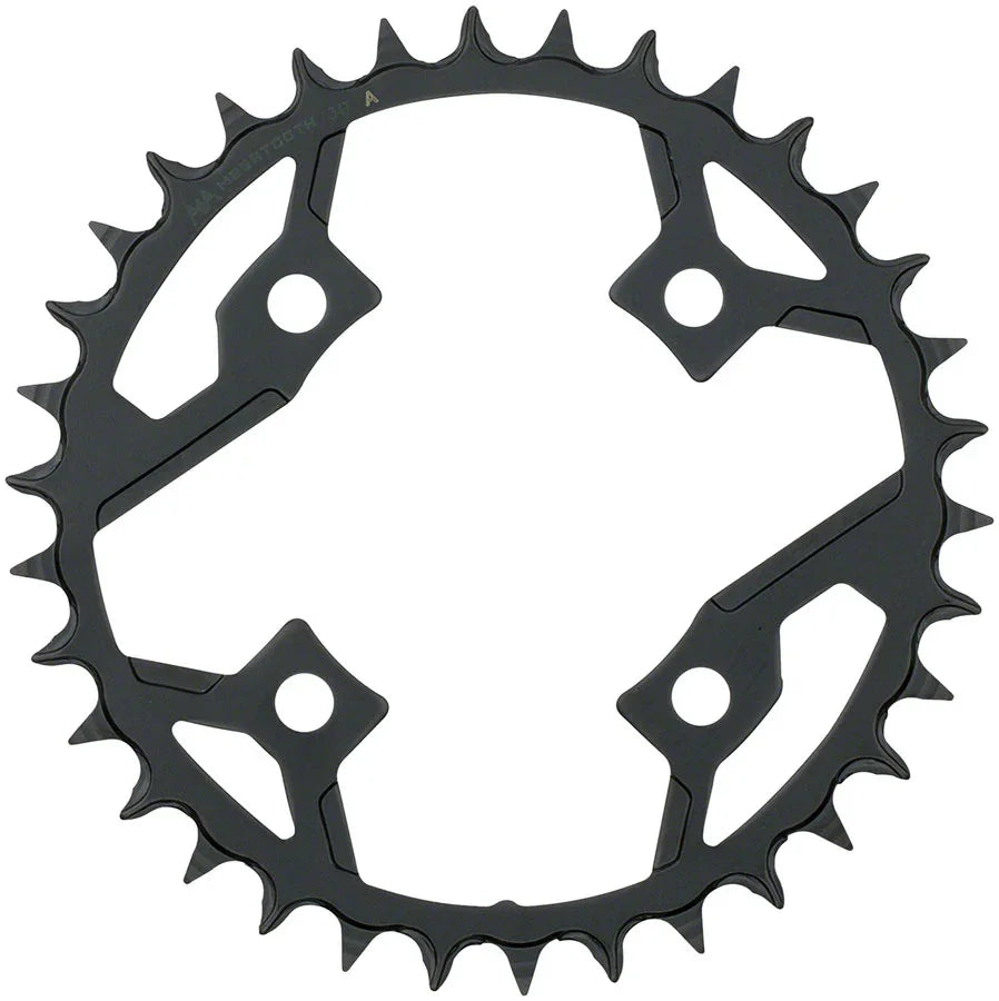 Full Speed Ahead Gamma Pro Mega Tooth Chainring - 34t 82 BCD Steel 1 x 11-Speed BLK - Bicycle Warehouse