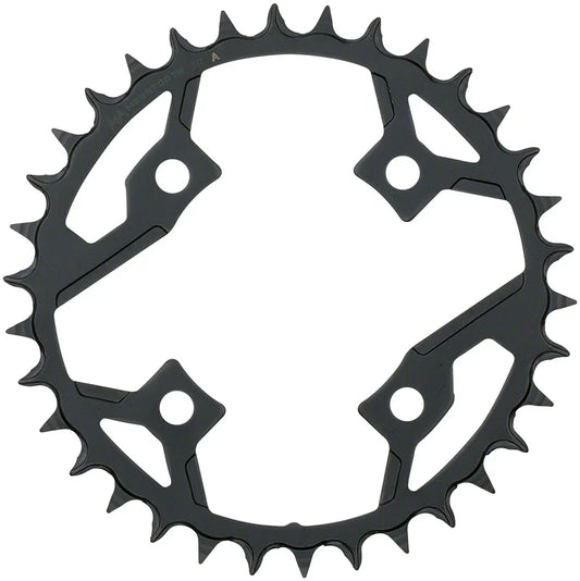 Full Speed Ahead Gamma Pro Mega Tooth Chainring - 34t 82 BCD Steel 1 x 11-Speed BLK - Bicycle Warehouse