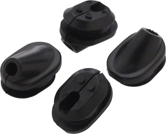 GM02 Di2 E-Tube Frame Grommets (7mm x 8mm oval) 4 pcs - Bicycle Warehouse